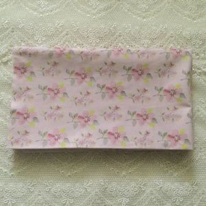 Ellen Crimini-Trent Clothworks Flutter Cotton Fabric Pink Green Purple Floral